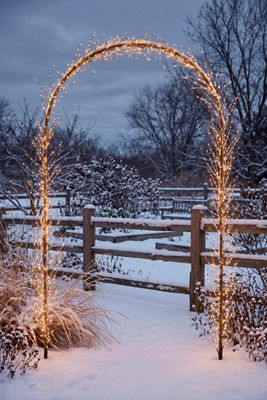 Illuminated LED Branch Arch