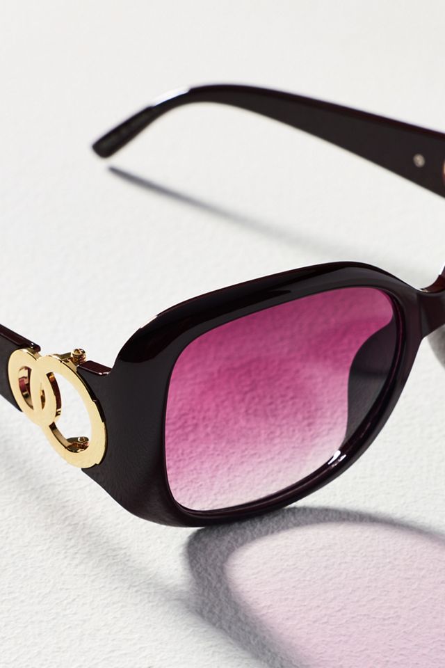 I-SEA Oversized Retro Sunglasses #2