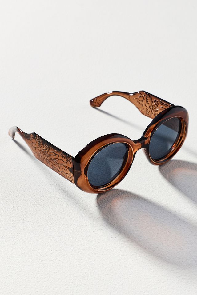 I-SEA Circle Floral Sunglasses #1