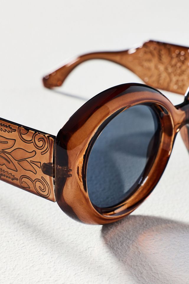 I-SEA Circle Floral Sunglasses #2