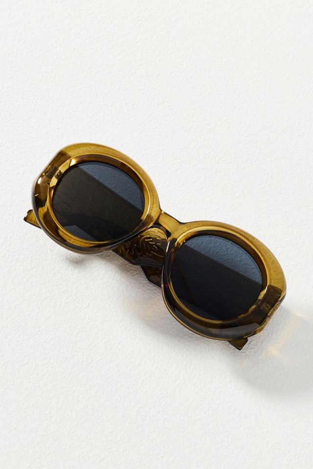 I-SEA Circle Floral Sunglasses #1