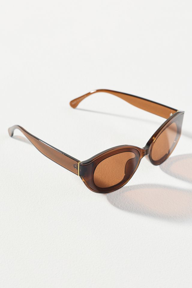 I-SEA Chunky Oval Sunglasses #1