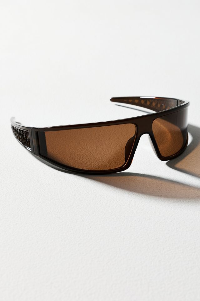 I-SEA Slim Wrapped Shield Sunglasses #1