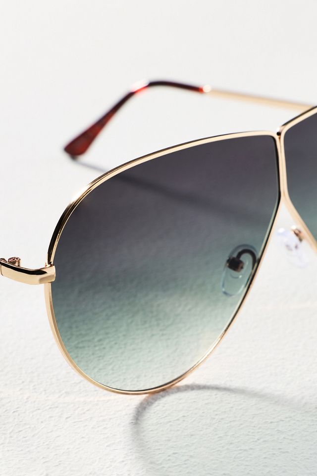I-SEA Colorful Metal Aviator Sunglasses #2