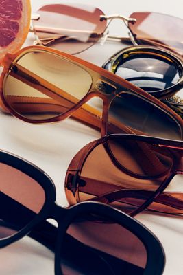 I-SEA Translucent Aviator Sunglasses