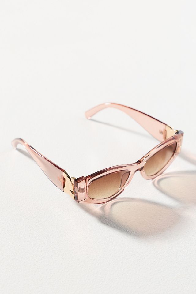 I-SEA Rectangle Jelly Translucent Sunglasses #1