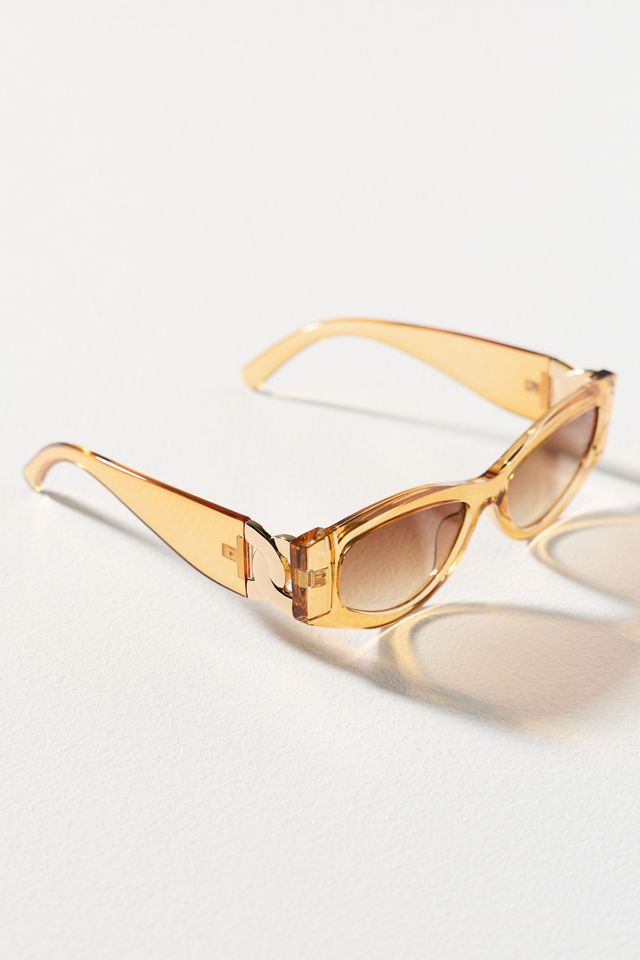 I-SEA Rectangle Jelly Translucent Sunglasses #1