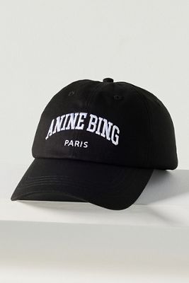 Anine Bing Paris 100% Cotton Baseball Cap