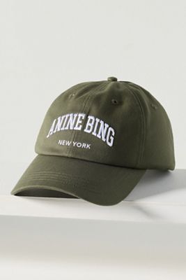 Anine Bing New York 100% Cotton Baseball Cap