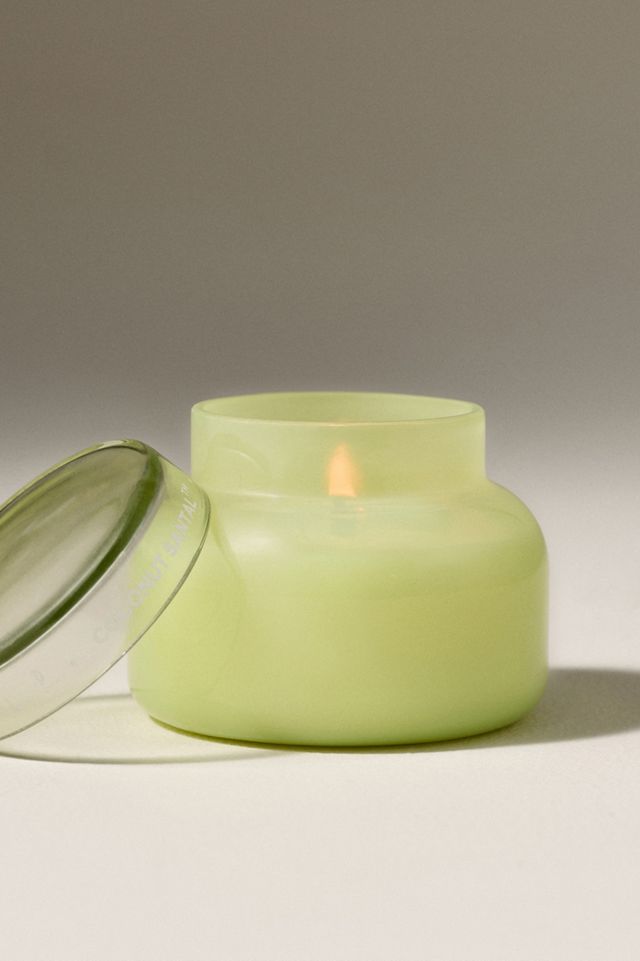 Capri Blue Floral Coconut Santal Glass Jar Candle #1