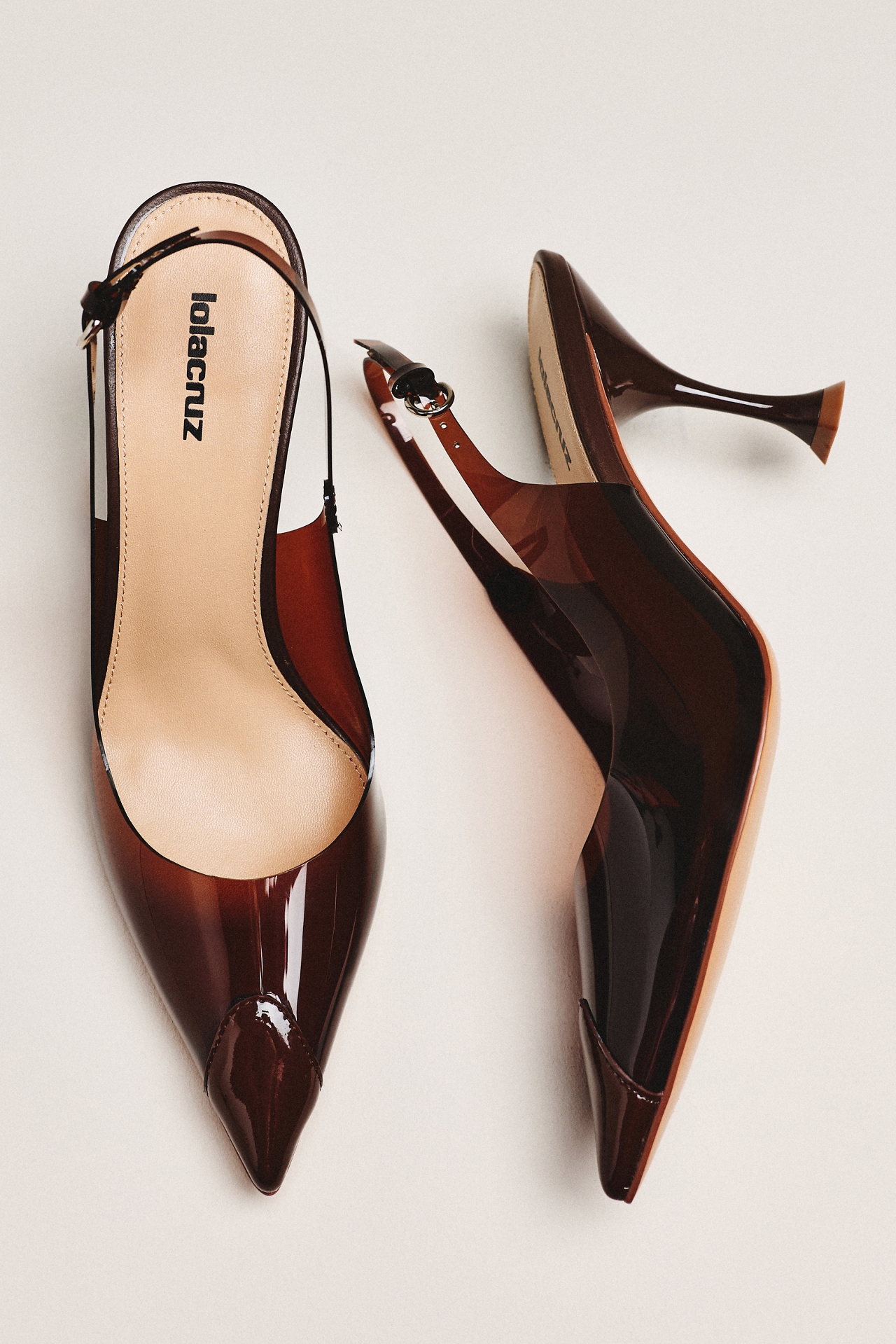 Lola Cruz Slingback Heels