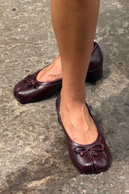 Bibi Lou Split Toe Ballet Heels