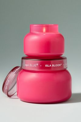 Capri Blue Fruity Isla Bloom Glass Jar Candle