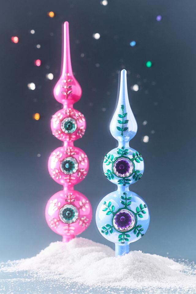 Vintage Jeweled Bauble Tree Topper #1