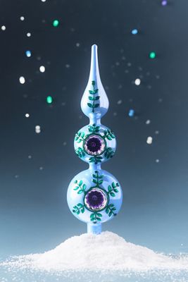 Vintage Jeweled Bauble Tree Topper