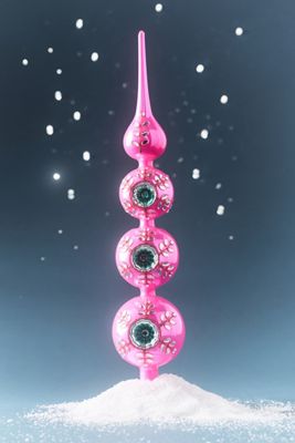 Vintage Jeweled Bauble Tree Topper