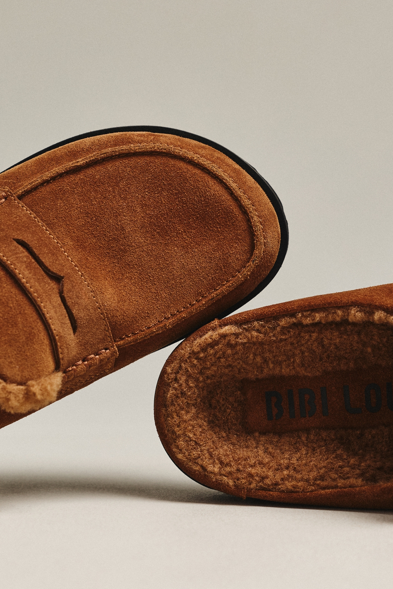 Bibi Lou Platform Loafer Mules