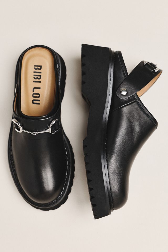 Bibi Lou Platform Mules #3