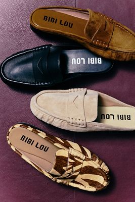 Bibi Lou Loafer Mules
