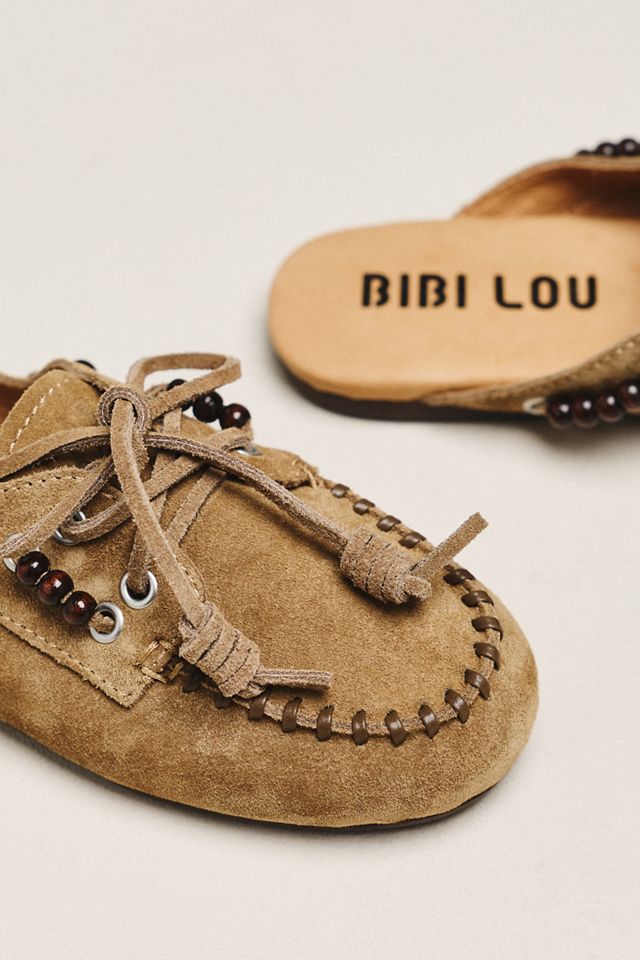 Bibi Lou Beaded Moccasin Mules #2