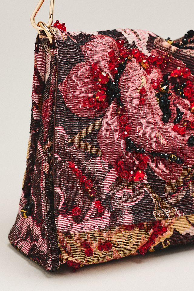Maeve Floral Beaded Shoulder Bag #2