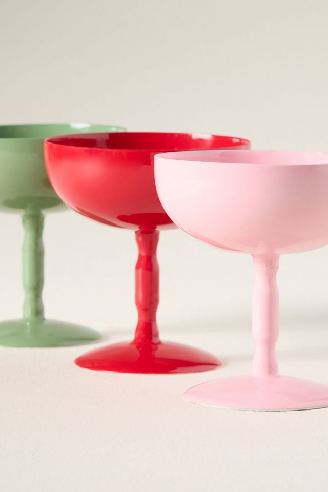 Lacquer Coupe Glass #1