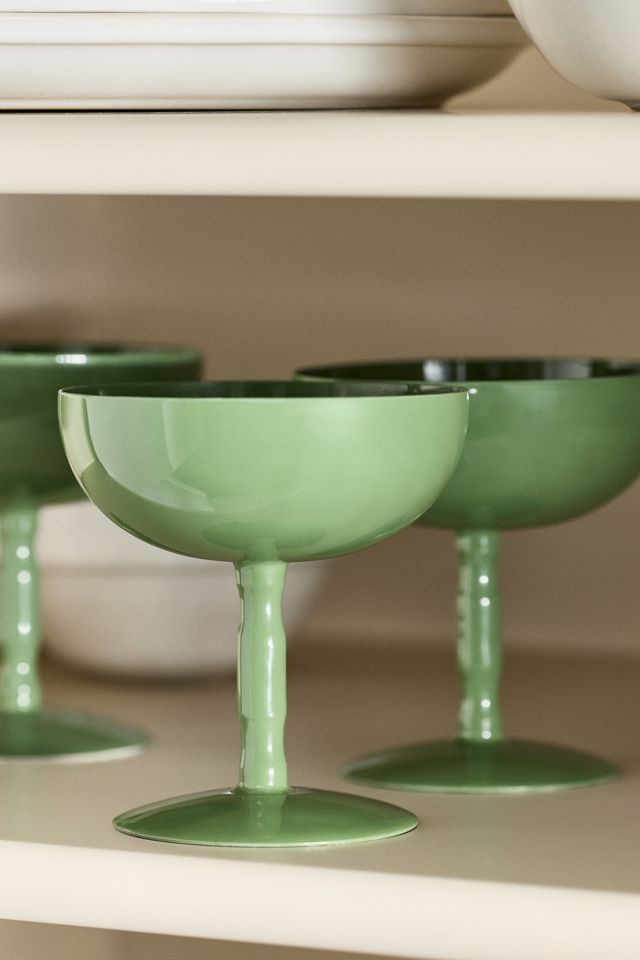 Lacquer Coupe Glass #3