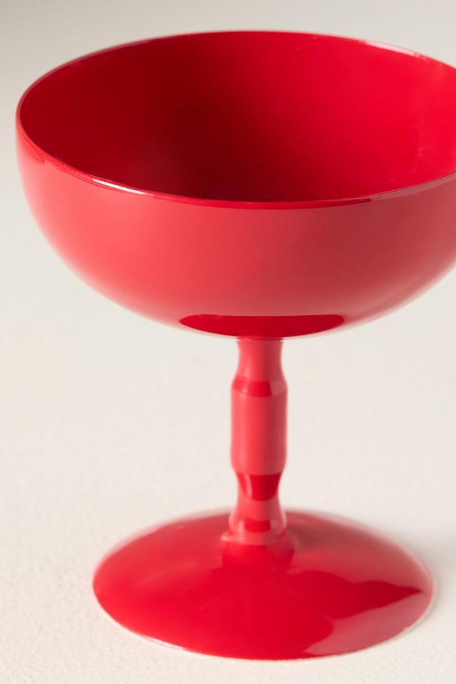 Lacquer Coupe Glass #3