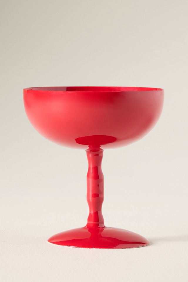 Lacquer Coupe Glass #1