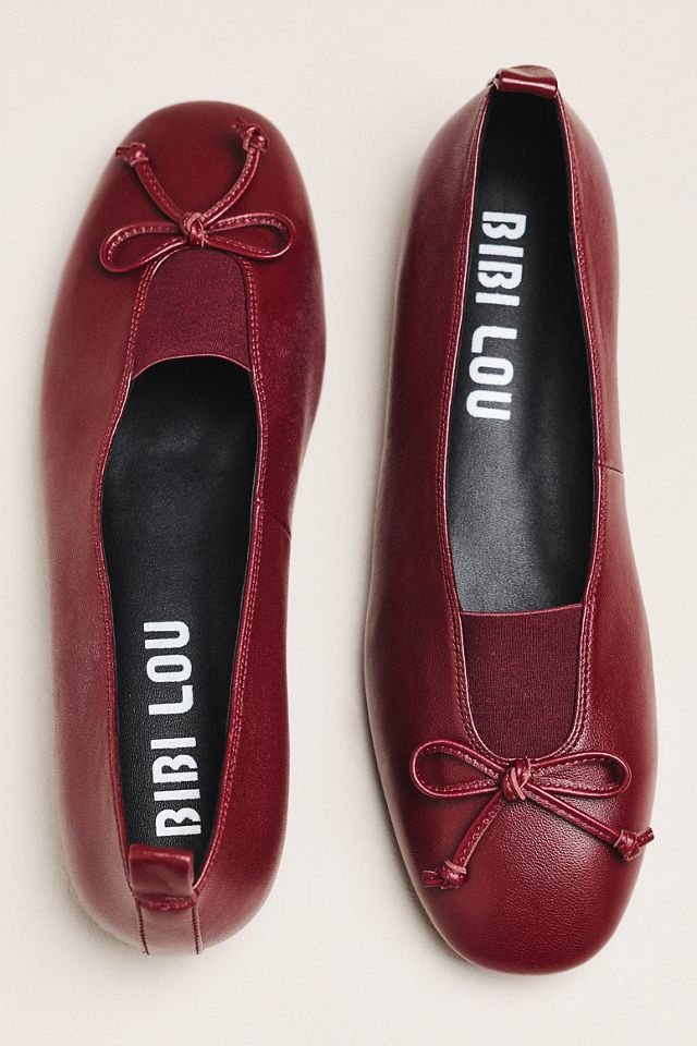 Bibi Lou Elastic Ballet Flats #1
