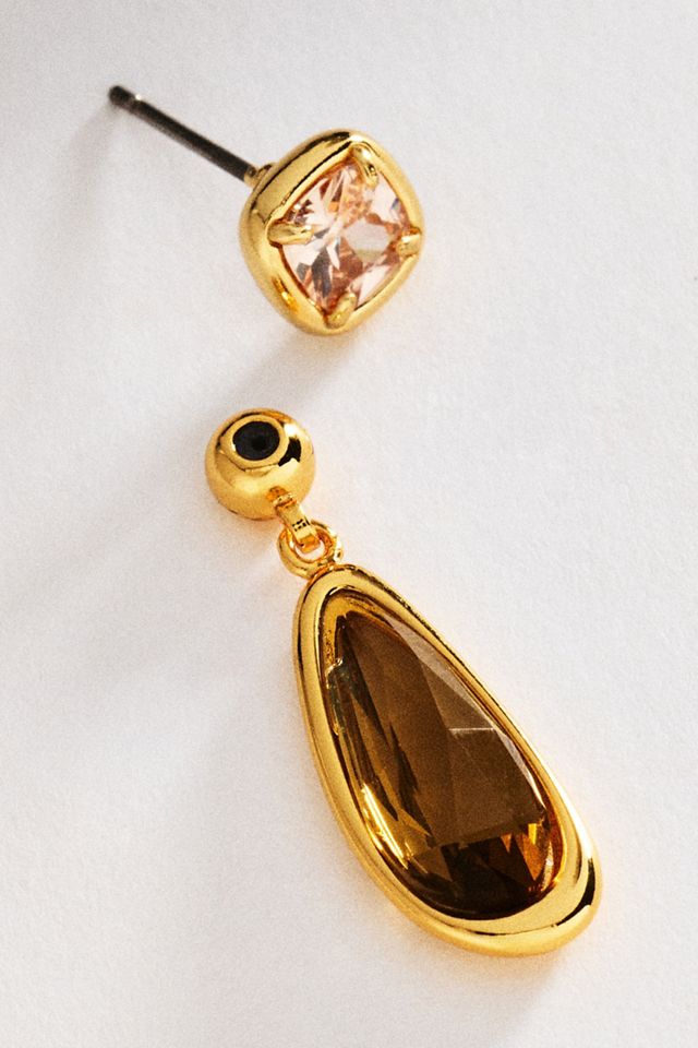 Semi-Precious Stone Drop Earrings #1