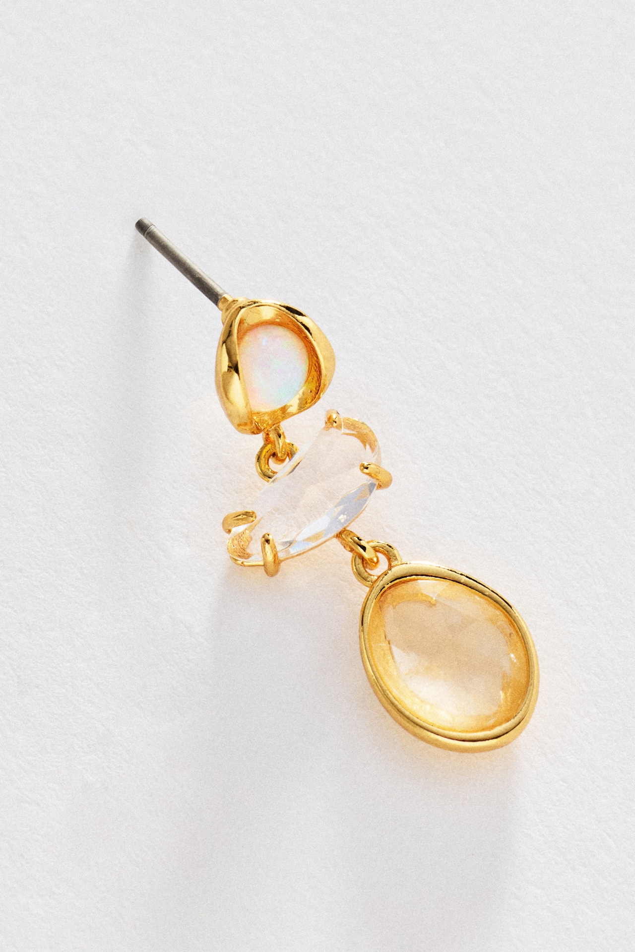 Multi-Stone Drop Earrings