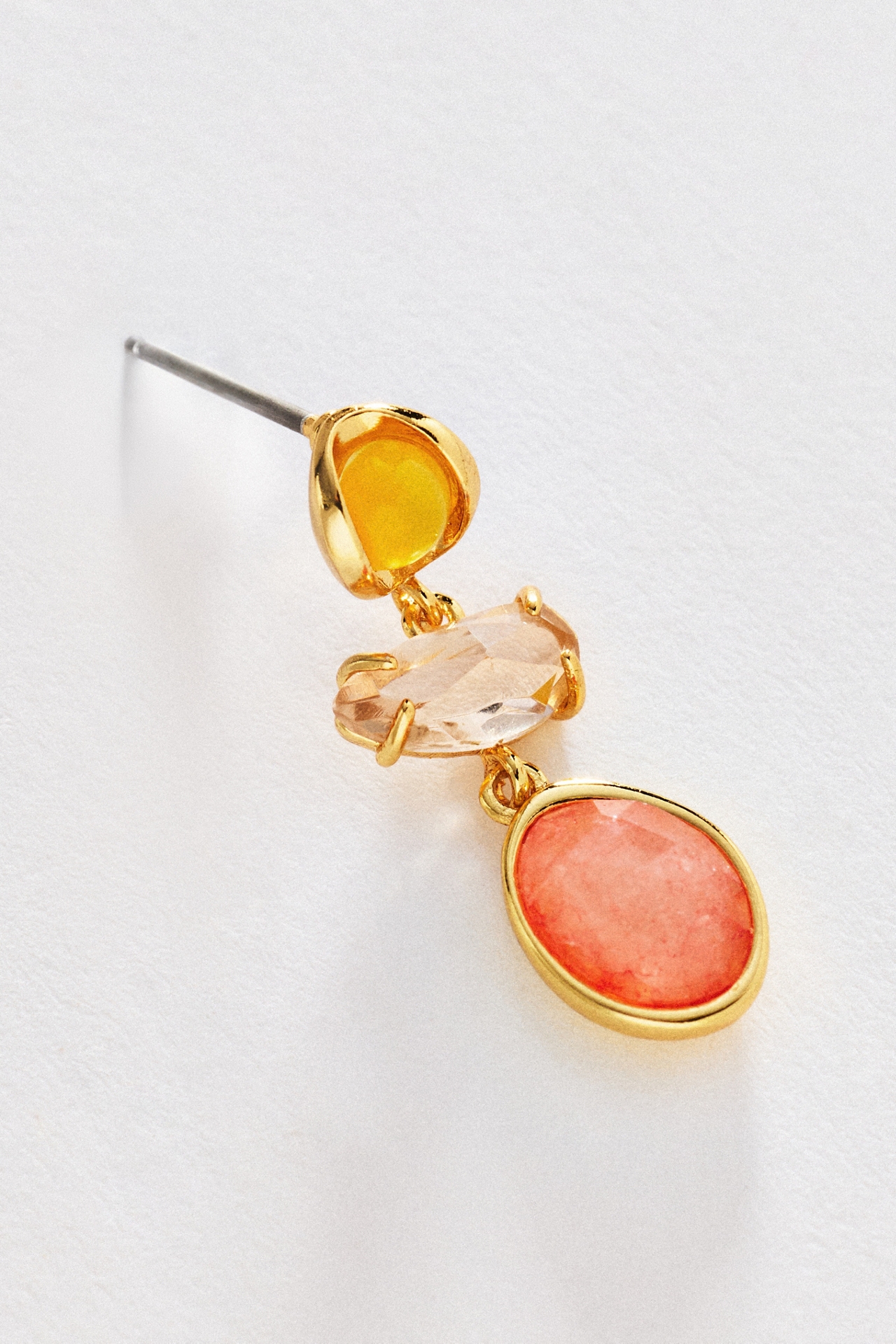 Multi-Stone Drop Earrings