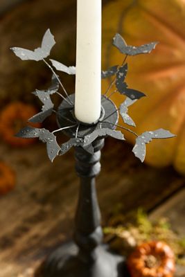 Iron Bats Candle Wreath