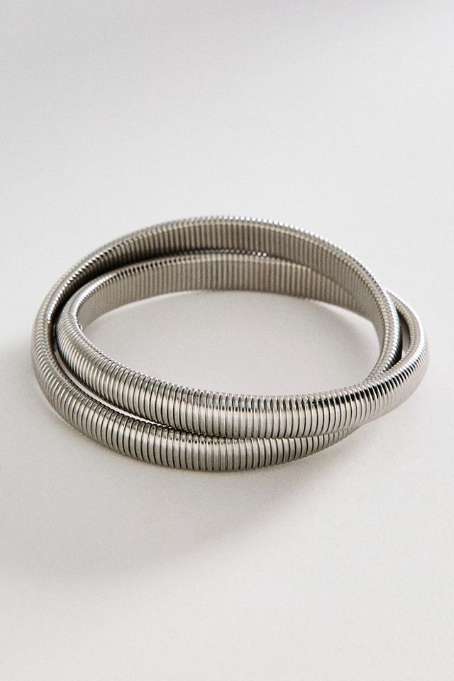 Textured Metal Bracelet #2