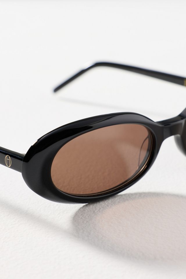 Heaven Mayhem Esme Slim Oval Sunglasses #3