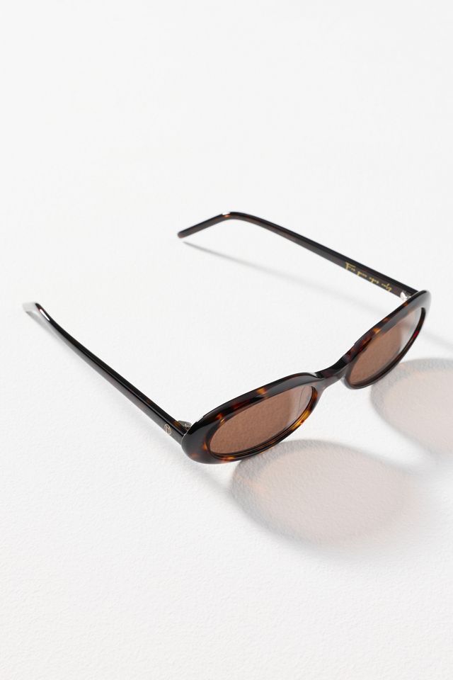Heaven Mayhem Esme Slim Oval Sunglasses #1