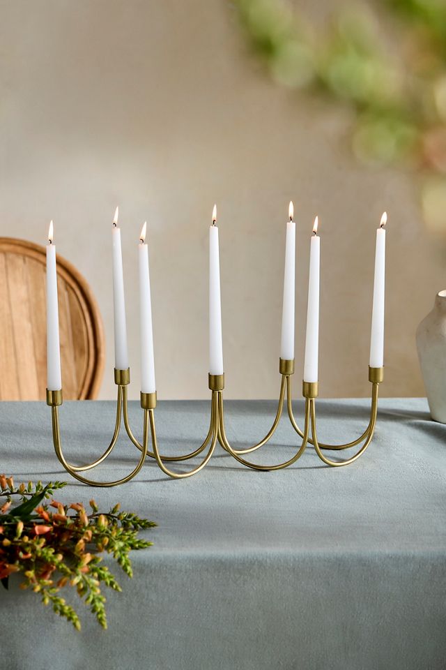 Brass Arch Candelabra #2