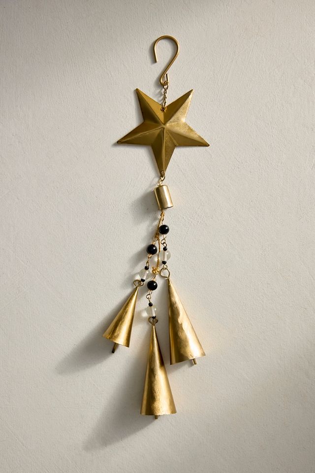 Star + Bells Wreath Charm #2