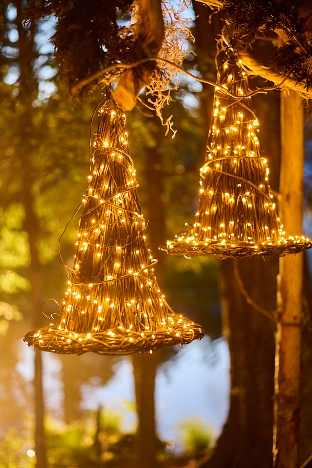 Illuminated Vine Witch Hat #1