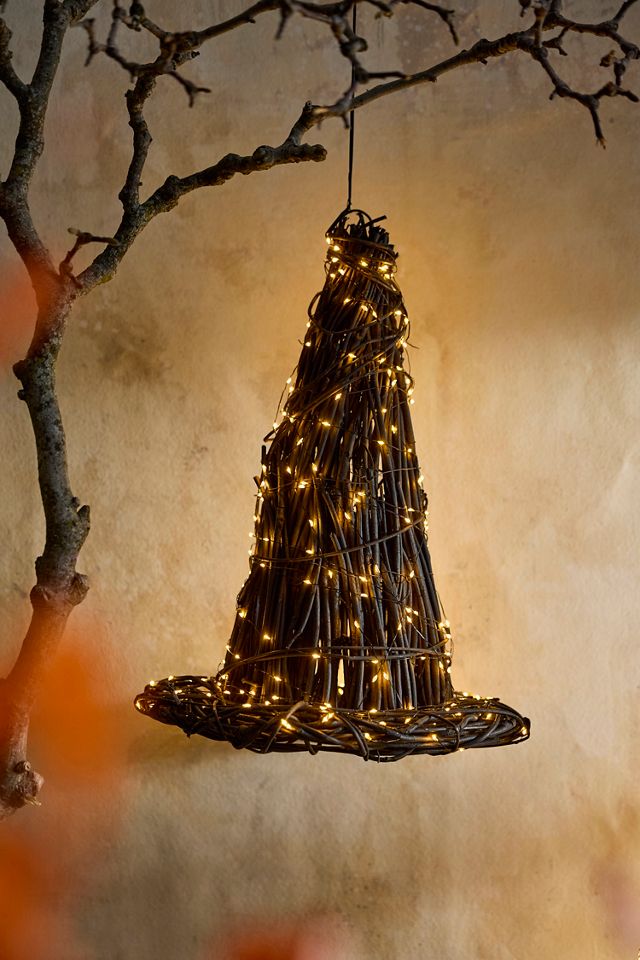 Illuminated Vine Witch Hat #2