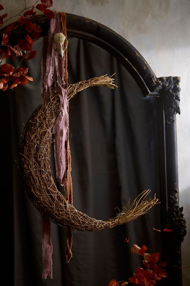 Illuminated Vine Crescent Moon #2