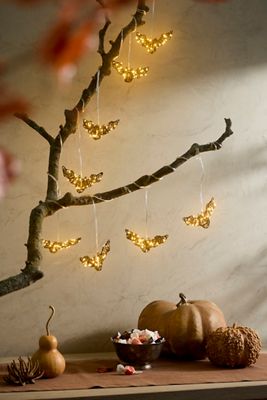 Illuminated Vine Bat Light Strand
