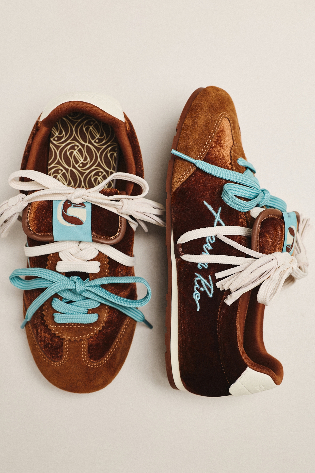 Farm Rio Velvet Sneakers
