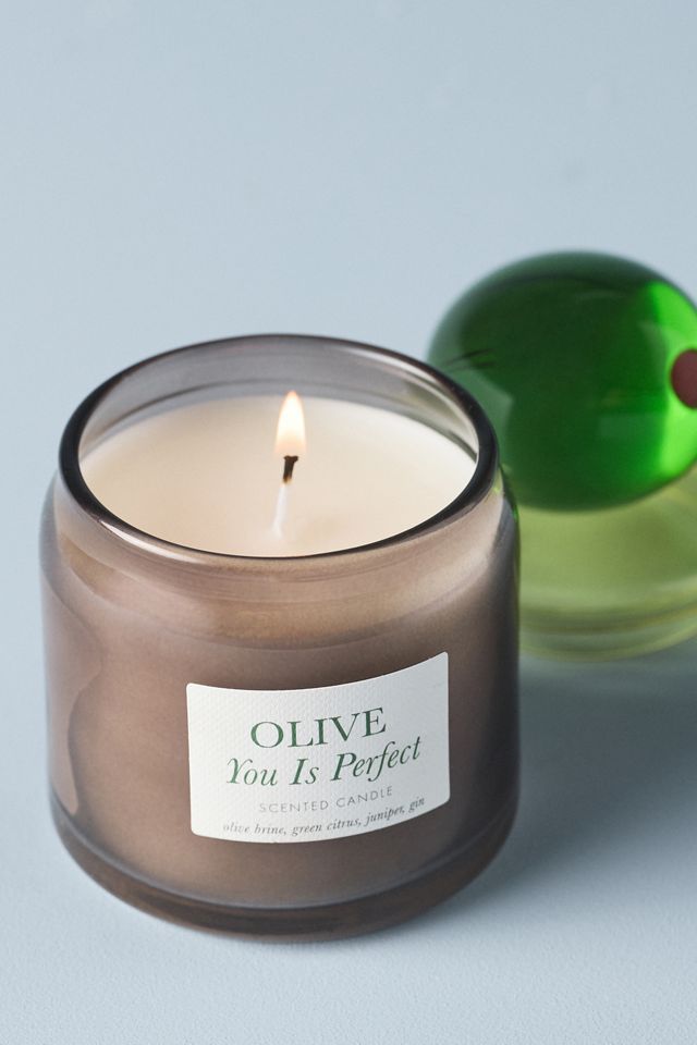 Candela in Bicchiere con Coperchio Olive You Is Perfect Fresh Dirty Martini #2