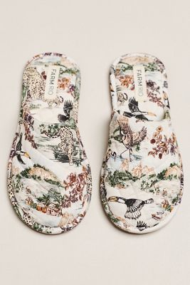 Farm Rio Printed Hotel Slipper