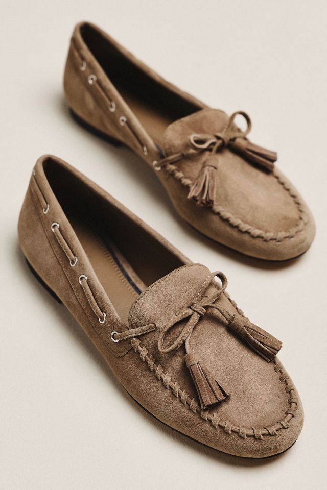PAIGE Ezra Suede Moccasins #1