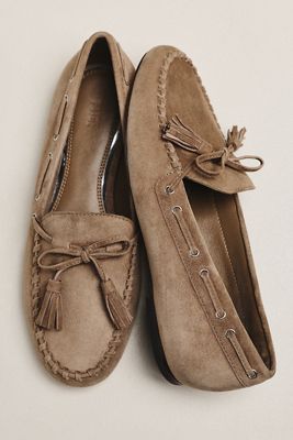 PAIGE Ezra Suede Moccasins
