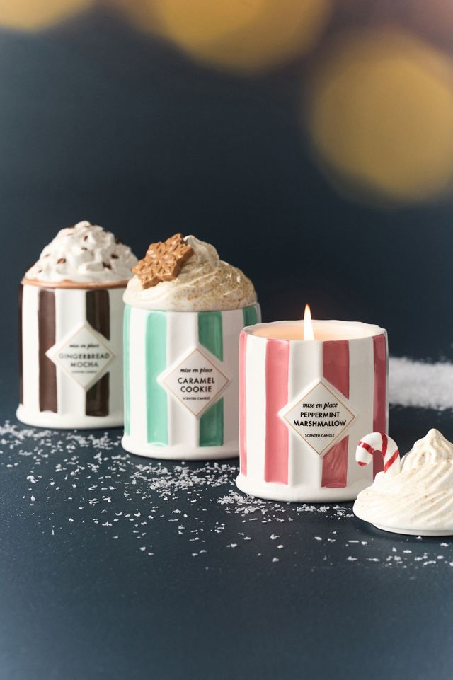 mise en place Gourmand Gingerbread Mocha Ceramic Candle #2