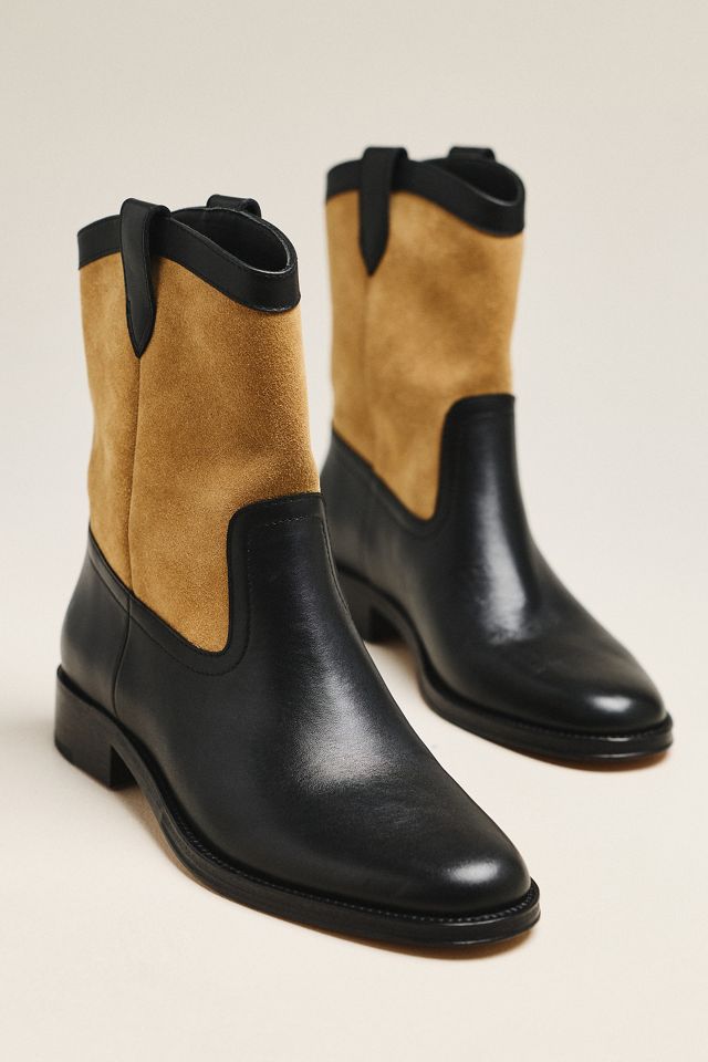 PAIGE Rye Colorblock Boots #1